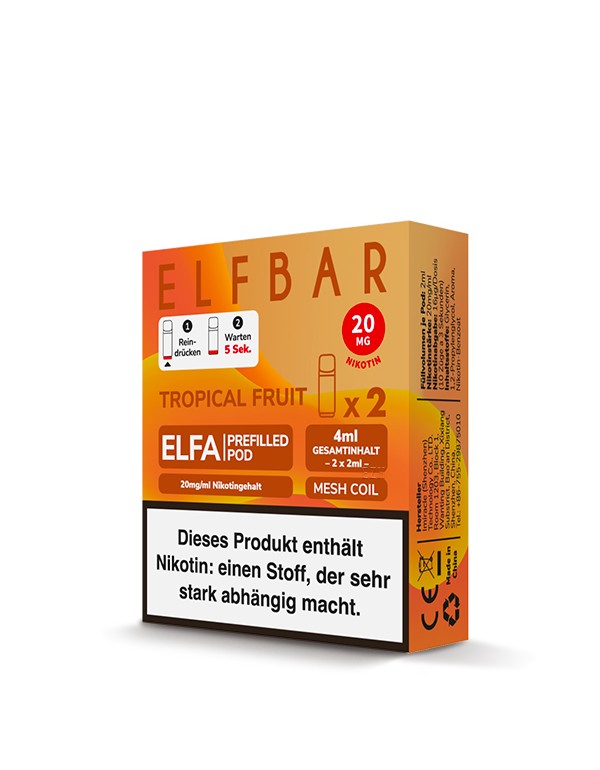 ELFA Pods Tropical Fruit 20mg/ml 2 Stück