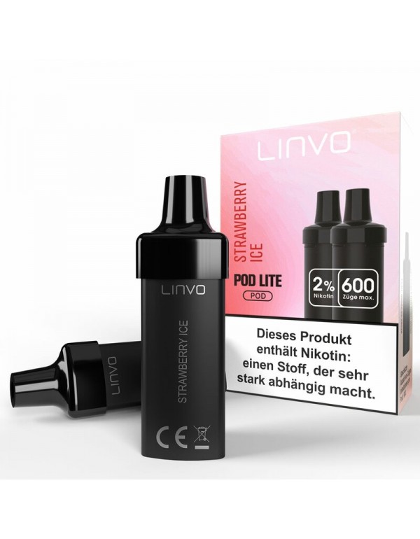 LINVO PODS Strawberry Ice 20mg/ml 2er Packung