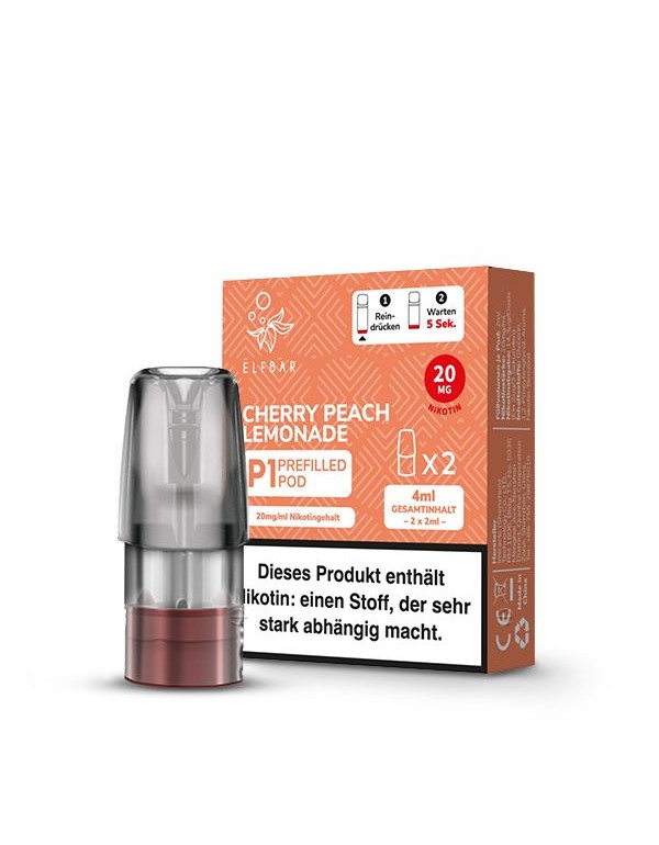 Elfbar Mate500 Pods Cherry Peach Lemonade 20mg/ml 2 Stück