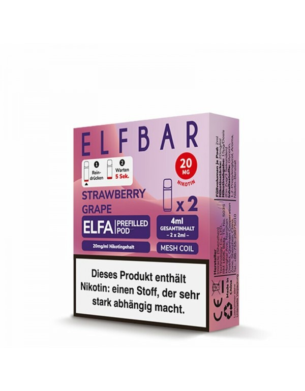 ELFA Pods Strawberry Grape 20mg/ml 2 Stück