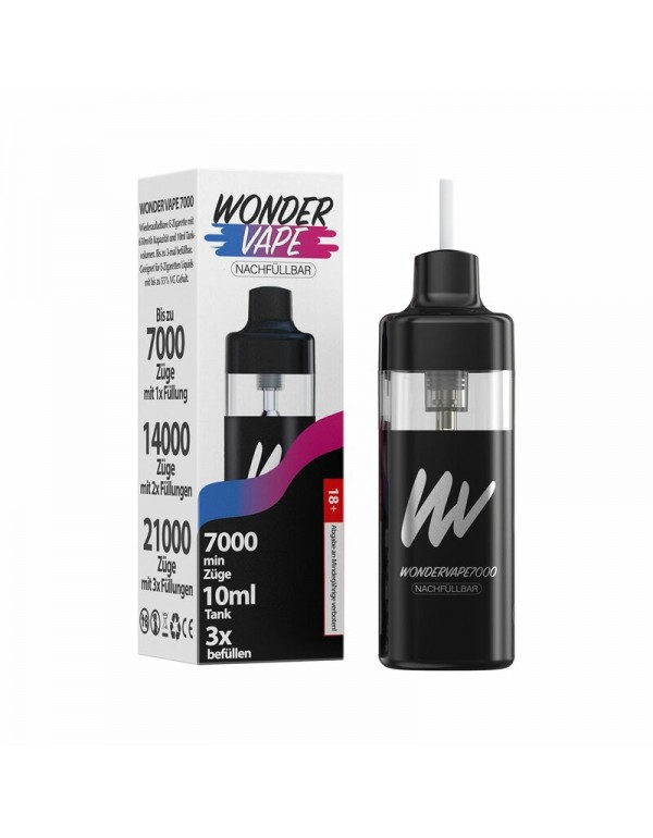 Wondervape 7000 | Nachfüllbare E Zigarette 10ml T...