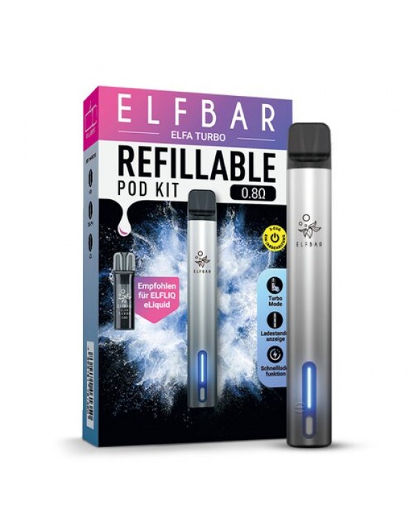 ELFA TURBO by Elf Bar Refill Pod System Aurora Bla...