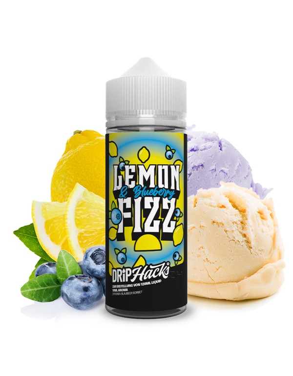 DRIP HACKS Lemon & Blueberry Fizz Aroma 10ml