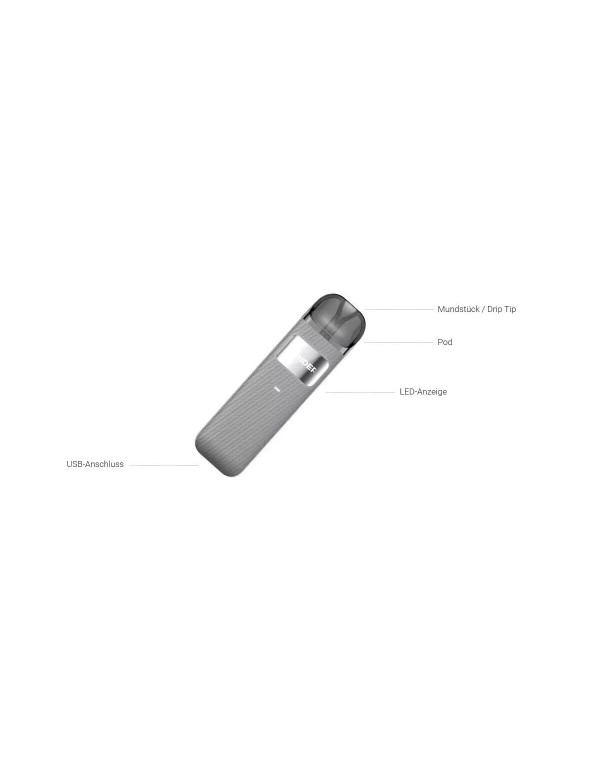 GEEKVAPE Sonder U E Zigarette Pod Kit Grey - Grau