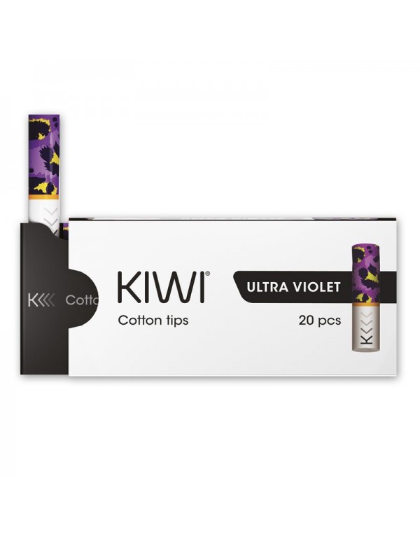 KIWI Cotton Filter Tips - 20 Stück je Packung - U...