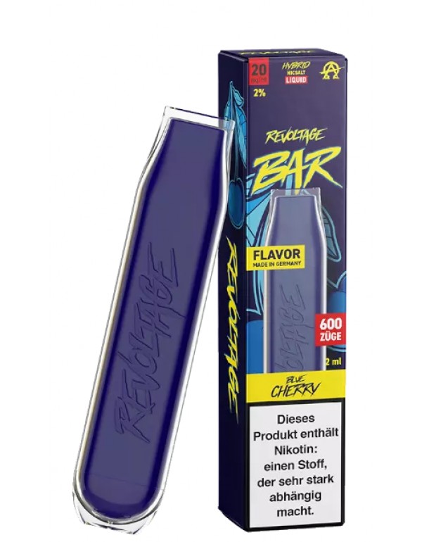 REVOLTAGE BAR | Einweg E Zigarette Blue Cherry mit...