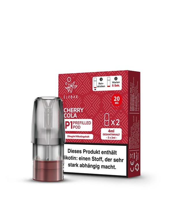 Elfbar Mate500 Pods Cherry Cola 20mg/ml 2 Stück