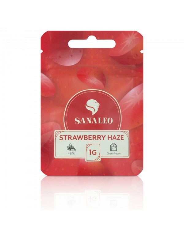 SANALEO CBD Blüten Strawberry Haze 1g