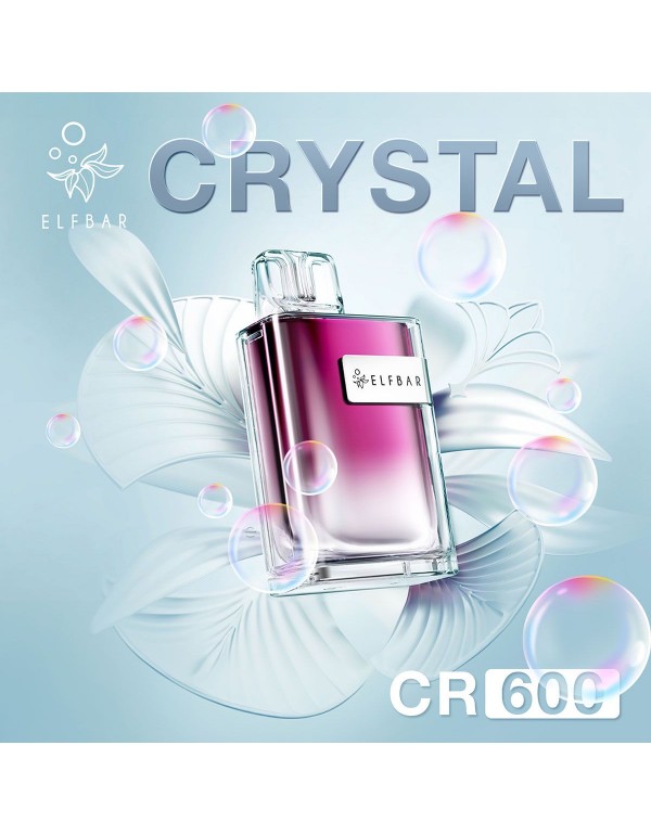 ELFBAR Crystal CR600 Alps Ice Einweg E Zigarette 20mg/ml