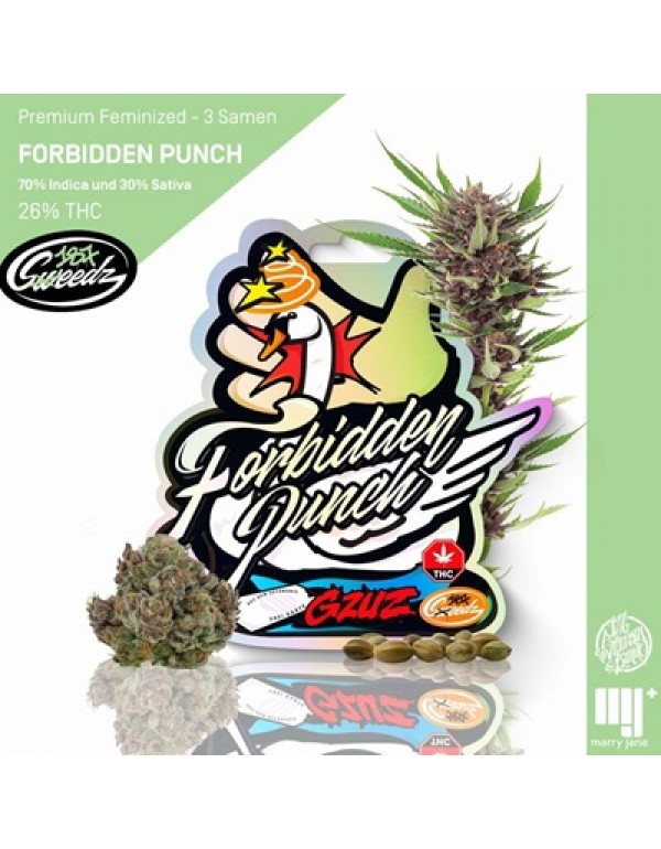 187 Sweedz Cannabis Samen Gzuz Forbidden Punch 3 S...