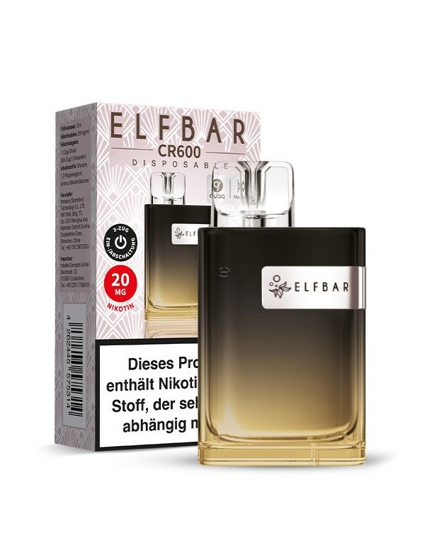 ELFBAR Crystal CR600 Pineapple Mojito Einweg E Zigarette 20mg/ml