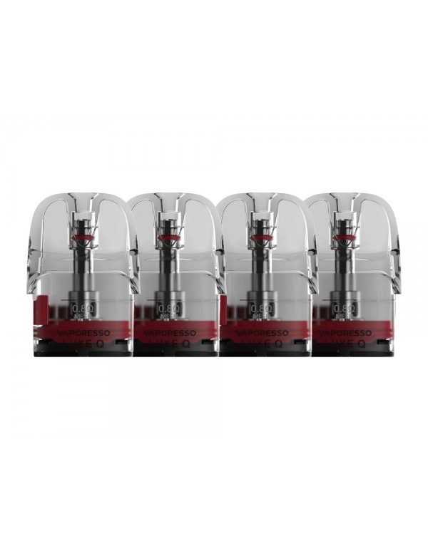 Vaporesso LUXE Q Mesh Pods mit Coil 0,8 Ohm 3ml 4 ...