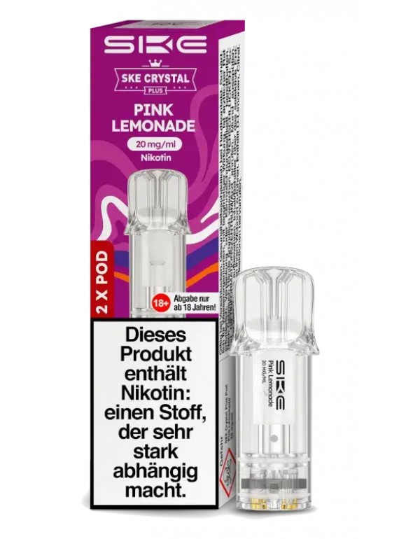 SKE CRYSTAL PLUS Pink Lemonade 20mg/ml 2 Stück