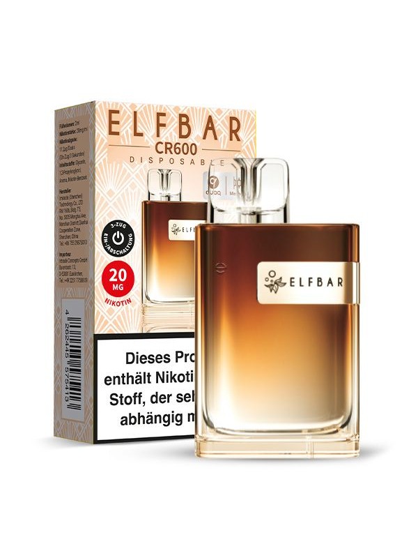 ELFBAR Crystal CR600 Triple Mango Einweg E Zigarette 20mg/ml