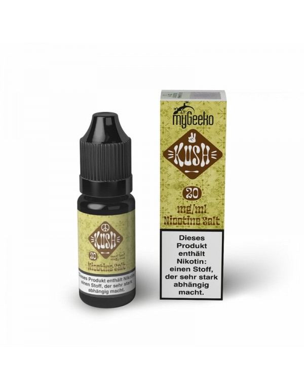 myGeeko KUSH Liquid mit Nikotin 10ml - 20mg/ml