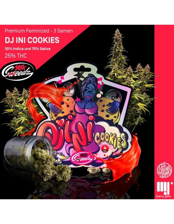 187 Sweedz Cannabis Samen Maxwell DJ Ini Cookies 3...